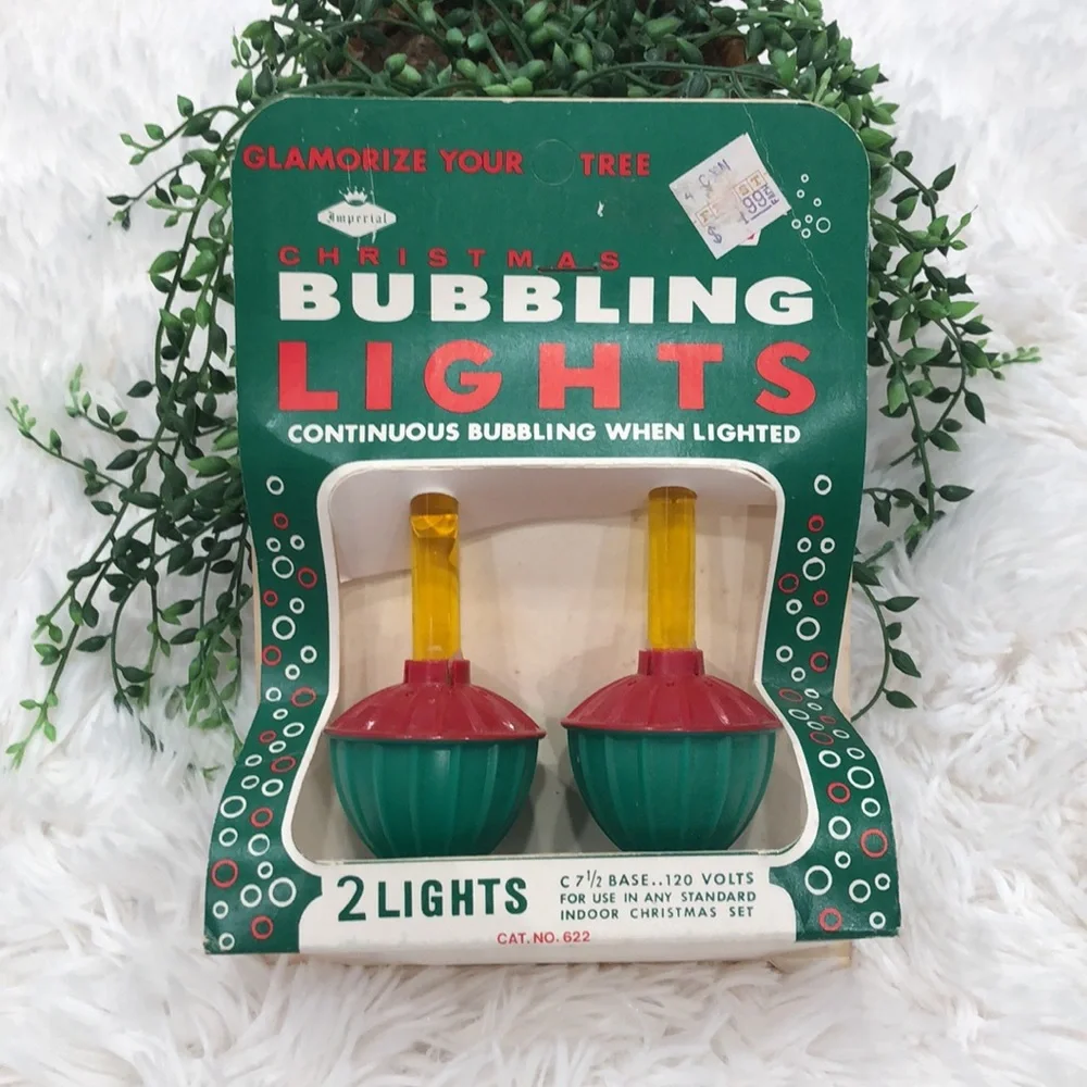Vintage package bubbling